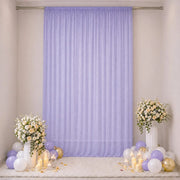 10 ft x 14 ft Wedding Arch Drape Backdrop Curtain Panel with Rod Pocket