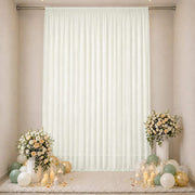 10 ft x 14 ft Wedding Arch Drape Backdrop Curtain Panel with Rod Pocket