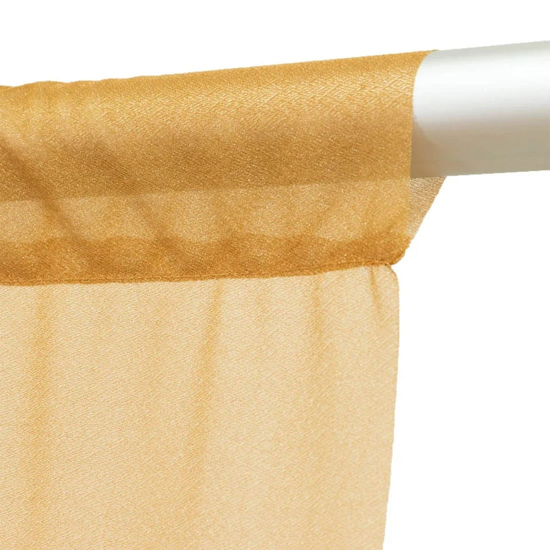 10 ft x 14 ft Wedding Arch Drape Backdrop Curtain Panel with Rod Pocket