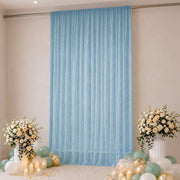 10 ft x 14 ft Wedding Arch Drape Backdrop Curtain Panel with Rod Pocket
