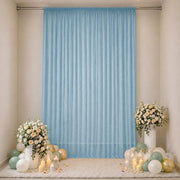 10 ft x 14 ft Wedding Arch Drape Backdrop Curtain Panel with Rod Pocket