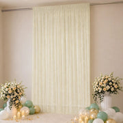 10 ft x 14 ft Wedding Arch Drape Backdrop Curtain Panel with Rod Pocket