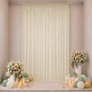 10 ft x 14 ft Wedding Arch Drape Backdrop Curtain Panel with Rod Pocket