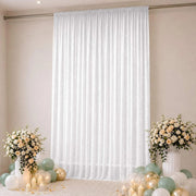 10 ft x 14 ft Wedding Arch Drape Backdrop Curtain Panel with Rod Pocket