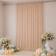 10 ft x 14 ft Wedding Arch Drape Backdrop Curtain Panel with Rod Pocket