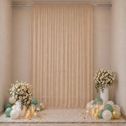 10 ft x 14 ft Wedding Arch Drape Backdrop Curtain Panel with Rod Pocket