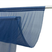 10 ft x 14 ft Wedding Arch Drape Backdrop Curtain Panel with Rod Pocket CUR_PANCHIF01_10X14_NAVY