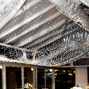 10 ft x 20 ft LED Curtain String Lights - Warm White