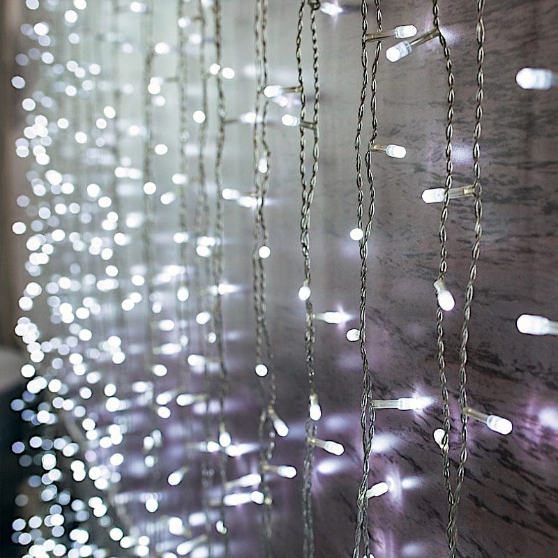10 ft x 20 ft LED Curtain String Lights - Warm White