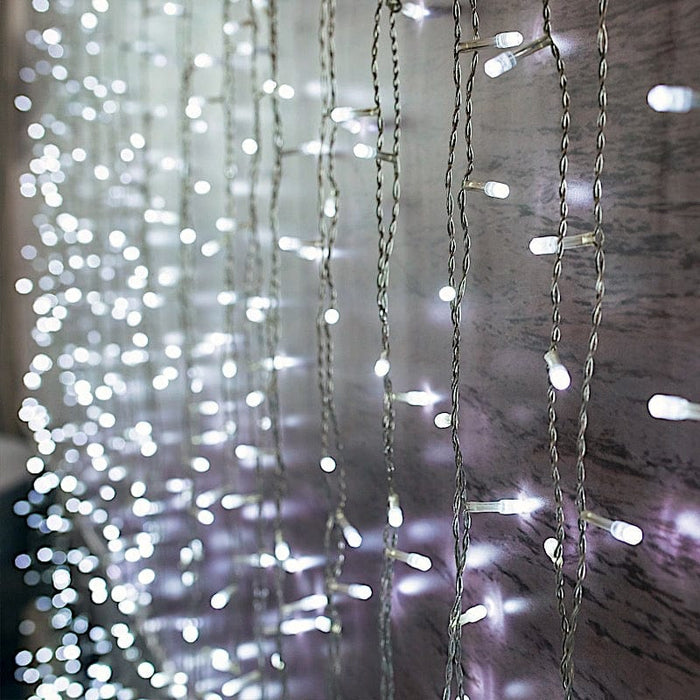 10 ft x 20 ft LED Curtain String Lights - Warm White