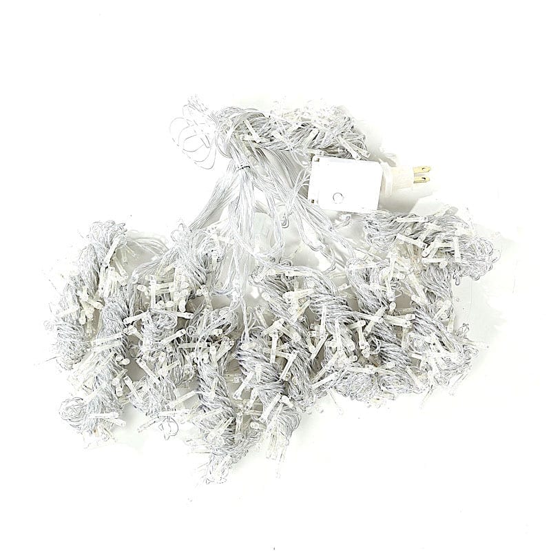 10 ft x 20 ft LED Curtain String Lights - Warm White LEDSTR03_10X20_CLR