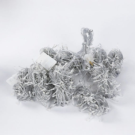 10 ft x 30 ft LED Curtain String Lights - Warm White LEDSTR03_10X30_CLR