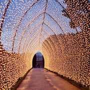 10 ft x 30 ft LED Curtain String Lights - Warm White LEDSTR03_10X30_CLR