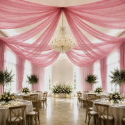 10 ft x 32 ft Extra Long Ceiling Drape Panel Wedding Backdrop