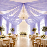 10 ft x 32 ft Extra Long Ceiling Drape Panel Wedding Backdrop