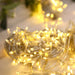 10 ft x 50 ft LED Curtain String Lights - Warm White LEDSTR03_10X50_CLR