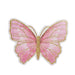 10 Glitter Butterfly Cardboard Paper Placemats - Pink and Gold DSP_CHRG_BUT01_PINK