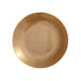 10 Glossy Round Plastic Salad and Dinner Plates with Gold Rim - Disposable Tableware DSP_PLR0018_10_GDGD