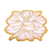 10 Lavender Peony Flower Print with Gold Foil Edges Cardboard Placemats - Lilac DSP_CHRG_PEO02_LAV