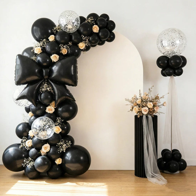 10 Matte 29" x 27" Large Bow Mylar Foil Balloons