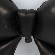 10 Matte 29" x 27" Large Bow Mylar Foil Balloons