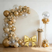 10 Matte 29" x 27" Large Bow Mylar Foil Balloons