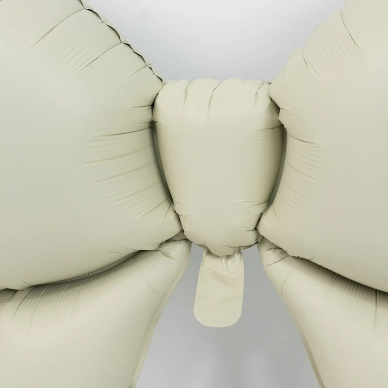 10 Matte 29" x 27" Large Bow Mylar Foil Balloons