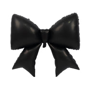 10 Matte 29" x 27" Large Bow Mylar Foil Balloons BLOON_FOL0029_BOW_30_BLK