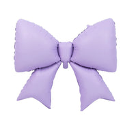 10 Matte 29" x 27" Large Bow Mylar Foil Balloons BLOON_FOL0029_BOW_30_LAV