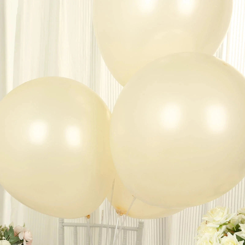 10 Matte Pastel 18" Biodegradable Party Balloons