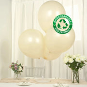 10 Matte Pastel 18" Biodegradable Party Balloons