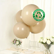 10 Matte Pastel 18" Biodegradable Party Balloons