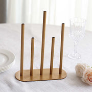 10" Metal Minimalist Bud Vase Centerpiece - Gold IRON_VASE_013_10_GOLD