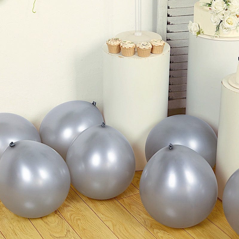 10 Metallic 18" Biodegradable Party Balloons