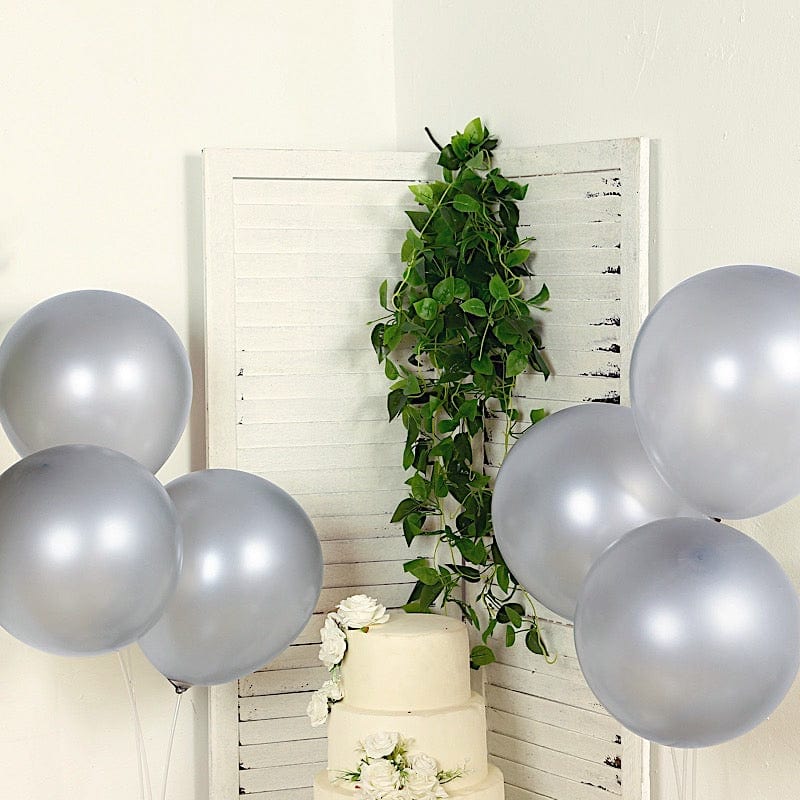 10 Metallic 18" Biodegradable Party Balloons