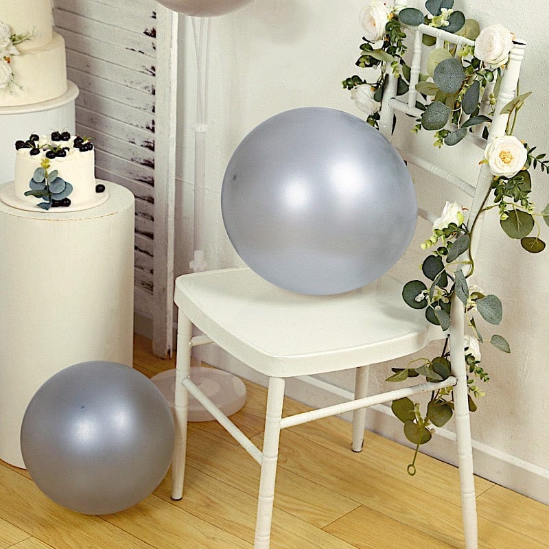 10 Metallic 18" Biodegradable Party Balloons