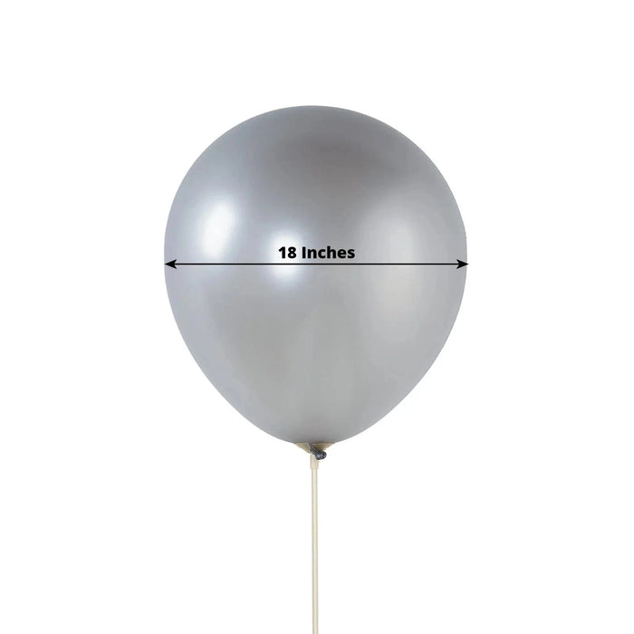 10 Metallic 18" Biodegradable Party Balloons