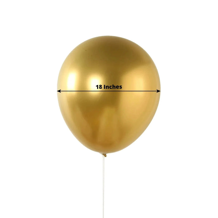 10 Metallic 18" Biodegradable Party Balloons