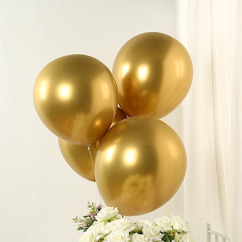10 Metallic 18" Biodegradable Party Balloons