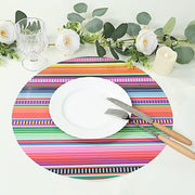 10 Mexican Serape Fiesta Paper Placemats - Assorted DSP_CHRG_R0017_FSTA