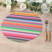 10 Mexican Serape Fiesta Paper Placemats - Assorted DSP_CHRG_R0017_FSTA