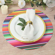 10 Mexican Serape Fiesta Paper Placemats - Assorted DSP_CHRG_R0017_FSTA