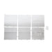 10" Mirror Acrylic Wedding Card Box with Slot