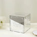 10" Mirror Acrylic Wedding Card Box with Slot