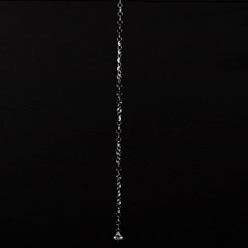 10 Octagon Acrylic Crystal Beaded Garland Strands with Diamond Prism Pendant - Clear ACRY_CHAIN002_3FT_CLR