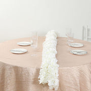 10 pack 6.5 ft long Wisteria Vines Artificial Flower Garlands - White ARTI_GLND_PET01_WHT