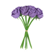 10 Pcs 12" in Realistic Silk Roses Artificial Flowers for Arrangements and Bouquets