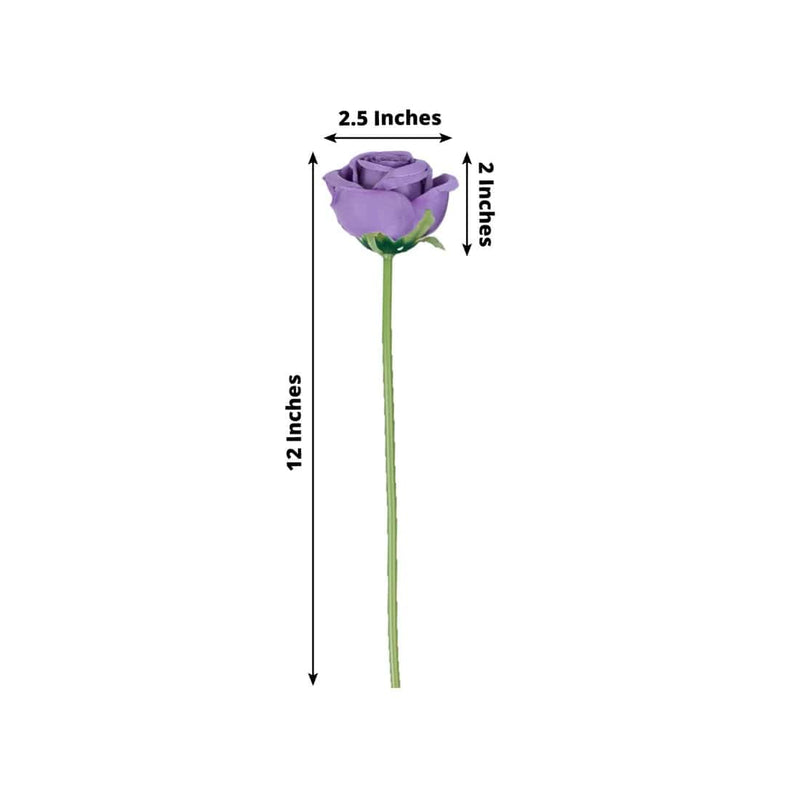 10 Pcs 12" in Realistic Silk Roses Artificial Flowers for Arrangements and Bouquets