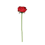 10 Pcs 12" in Realistic Silk Roses Artificial Flowers for Arrangements and Bouquets ARTI_RS011_RED
