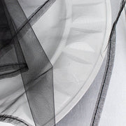 10 pcs 23" x  23' Sheer Organza Decorative Dinner Table Napkins